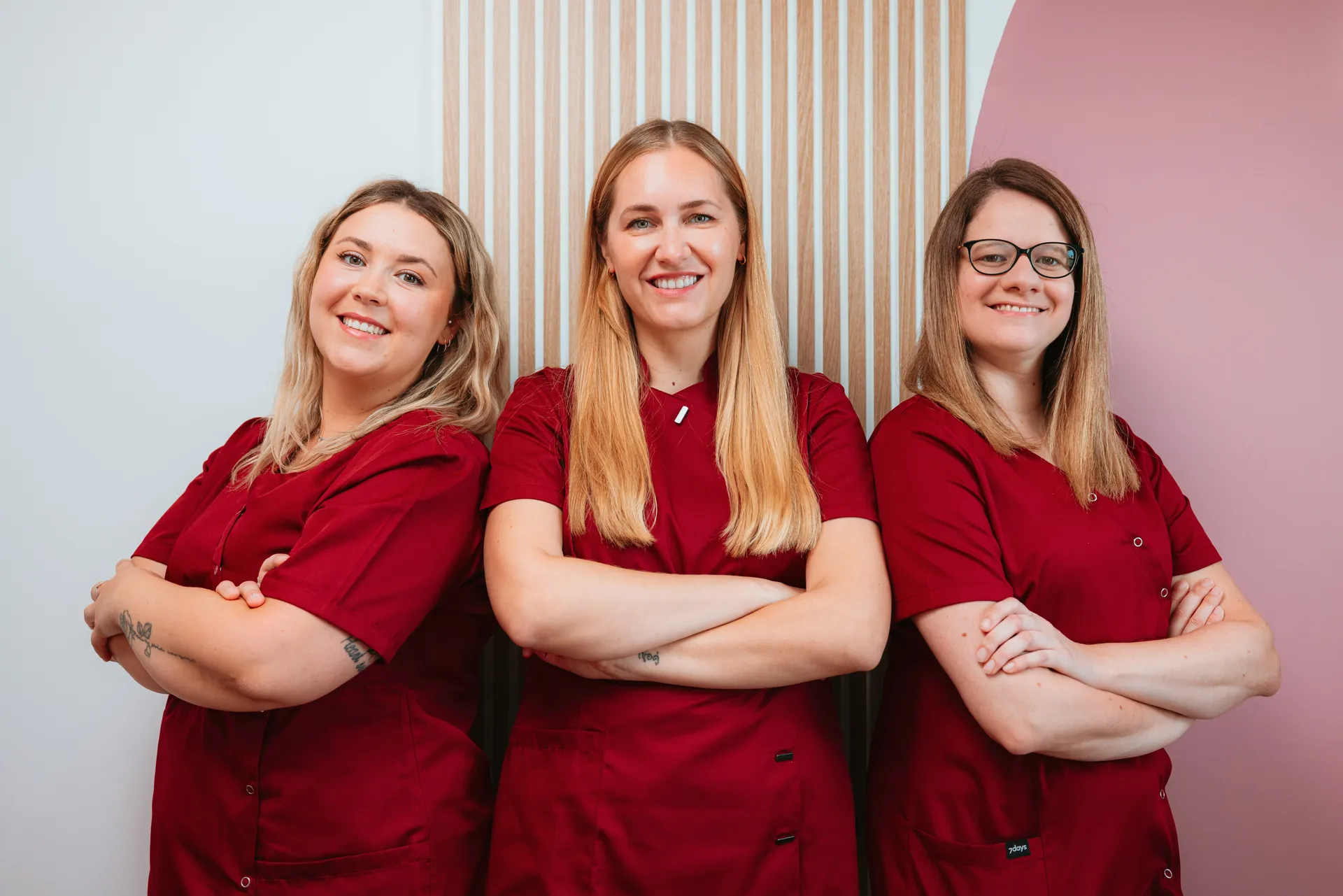 Morgane, Dr. d'Halluin et Caroline